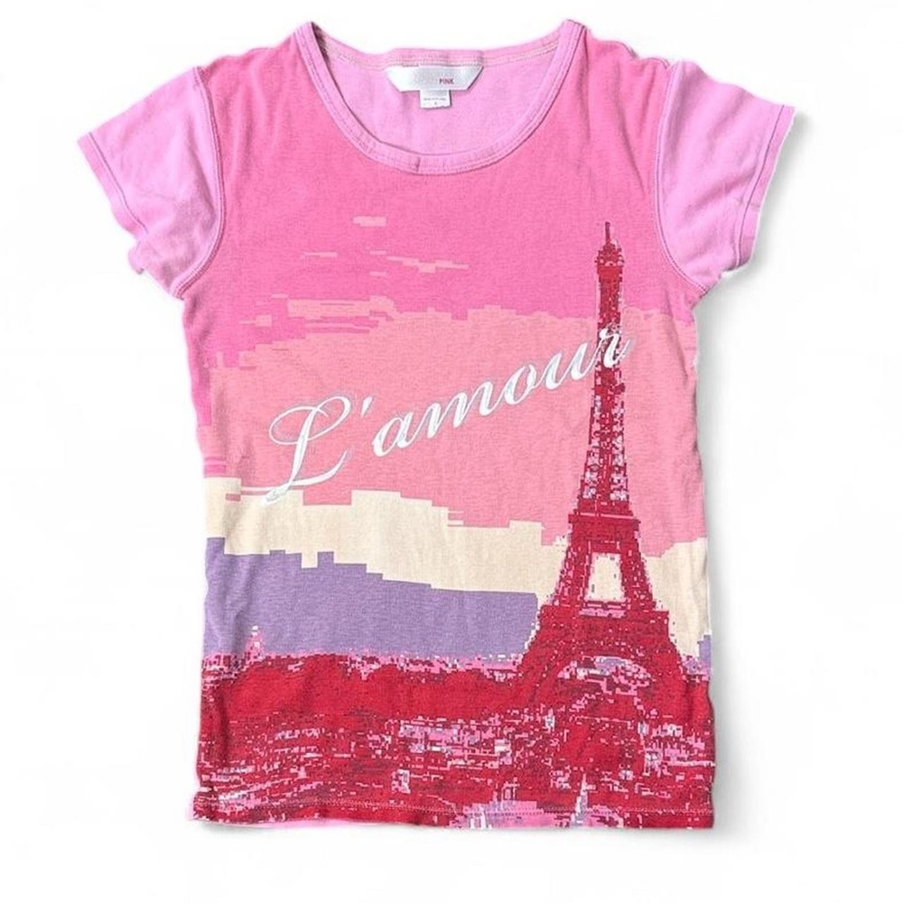 SOLD PINK Victoria’s Secret Baby Tee